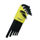 BONDHUS United States Borton Allen Wrench Set Public Imperial Extended Ball Head Screwdriver Imported Hardware Tools Six Square Pot 12137 (0.05-3/8) Imperial Flat Head 13-Piece Set