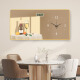 Meiyouchun Modern and Simple Restaurant Decorative Painting Wall Clock 2025 Новый вечный календарь Электронные часы Nordic Clock Wall JD121.08 Вечный календарь + часы 60*30 см. Кристаллические картинки ПВХ золотой край