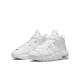 Nike (NIKE) official boys and girls UPTEMPO big children's sneakers autumn retro basketball style cushioning DH9719 100 white/deep dark blue/white/deep dark blue 40