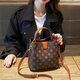 Ji Shizhe Light Luxury Brand-Tasche Frauenbeutel Frauen One-Shoulder Crossbody Eimer Bag Geschenk zum Geburtstag der Frau Chinesische Valentinstag Geschenk Extravagantes Buchstaben Kaffee (groß)