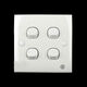 Bada socket switch two-three plug five-hole four-position electrical panel with light single and double control computer wall light and dark four-position single control switch