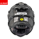 LS2 Carbonfaser-Offroad-Zughelm-Motorradhelm Männer und Frauen Motorrad vier Jahreszeiten Anti-Fog Dual Lens MX701 Kohlefaser 6K-Gloss Black M (53-54)