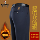 
Woodpecker (TUCANO) casual pants for men's spring and autumn straight loose pants for men's business comfortable elastic non-iron suit pants for men's clothing 686A black plus fleece 29 about 95-110Jin [Jin equals 0.5 kg] can be worn