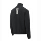 Adidas jacket men's spring and autumn new stand collar business casual versatile jacket windproof jacket outdoor fitness sportswear top black JE1342 S