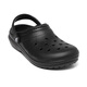 
crocs Crocs children's shoes New warm hole shoes Comfortable home winter cotton slippers 207010_060 Black 33-34 Inner length is about 208mm