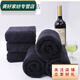 Rongtao thickened black towel barber shop dry hair towel makeup artist special tablecloth ratio black bath towel 80180C 40*80CM black towel