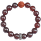 Potala Palace Blood Amber Bracelet Amber Men's and Women's Three Eyes Dzi Beads Southern Red Purple Dragon Crystal Plate Play Bead Bracelet Birthday Gift Blood Amber Southern Red Bracelet