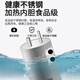 安吉尔安吉尔饮水机家用台式迷你小型家用宿舍温热节能Y1416TK上置水桶 纯白色 温热型