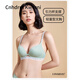 Cnhdrm Kwerni小胸聚拢舒适性感内衣套装女显大无钢圈字母肩带运动风新款文胸罩 黑色 70B 32