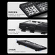 腹灵（FL·ESPORTS）mk870pro黑莓侧刻有线蓝牙无线机械键盘客制化办公电竞游戏静音 【三模无线】黑曜石Pro 黑莓侧刻 黑轴【游戏玩家爱不释手】