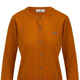 
Vivienne Westwood solid color single-breasted long-sleeved sweater for women brown brown XS