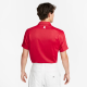 耐克（NIKE）DRI-FIT泰格伍兹男子高尔夫翻领T恤POLO速干DZ5381 687健身红_白 M