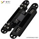 
XMSJ Invisible Door Hinge Invisible Door Hinge Hierarchy Hierarchy Hierarchy with three-dimensional adjustable cross wooden door open hidden door hinge Zinc alloy gun gold YT-9906 silent lock body 3D hidden hinge (single price)
