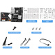 AMD锐龙9700X 9900X 9950X 9800X3D CPU处理器搭微星X870 X870E 主板CPU套装 板U套装 微星PRO X870-P WIFI R5 9600X盒装