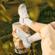 Skechers Damenschuhe Sommer Dicker Sohle Daddy Schuhe vielseitige atmungsaktive Panda -Schuhe weiche Sohle