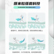 Warrior 2 Double-Pack Semers For Men's Sports Shock Absorption Soft Elastic Elastic Breathable Sweat-Absorbing Military Training 6019 2 Double-Pack White 41-42