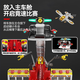 IDOL CAT track alloy car educational toy boy birthday gift 3-6 years old boy baby children Children's Day fire truck 12 alloy car + airplane + exquisite gift box Sam's same style can spray water 23456 years old