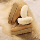 Bestou Mianmian Snow Winter Shopping Mall New Warm Snow Boots Birkenstock Chaussures épaisse semelles Coton pour femmes L5228DD4 Camel 37