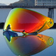 Orz728 model helmet lens windproof sun protection PC lens transparent