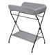 
IGIFTFIRE Diaper Table Baby Care Table Newborn Diaper Change Diaper Touching and Bathing Integrated Table Multi-functional Space Gray (Basic Model)