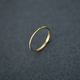 Shixi Seoul k gold pure 14k gold Korean ring fashion simple car flower fine ring ring female gift
