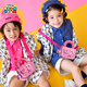 Sac à bandoulière pour enfants Disney Strawberry Bear Pink Princess 3-6 ans Girl d'une fille à la main One épaule portefeuille Cadeau d'anniversaire