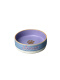 Shantou Lincun pet eating bowl and water set are beautiful~Cat hand-painted ceramic dog hamster food bowl dog bowl drinking cat food English purple pet bowl