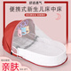 
Crib multifunctional baby bed anti-squeezing newborn bb bionic bed A rose red single bed + mattress