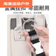 ZKHE suitcase buckle hook buckle strap external lock carabiner backpack suitcase multifunctional bundling strap [black]+[orange]