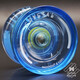 Wanli Anfänger Yo-Yo K2 Plastikkristall Yo-Yo Professional Fancy Competition Magic Yoyo Kinder tote Schlaf-Orange- und Rotverlauf