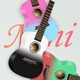 Gitarrist Ukulele Girls Style Anfänger Einstiegsfurnier-Kinder kleiner Gitarre hochwertig 23-Zoll-Uklili 23-Zoll-Schwarz und Weiß + Accessoires + Klaviertasche