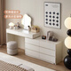 Quanyou Home Modern Simple Dressing Table Storage Cabinet Integrated Bedroom Retractable Drawer Cabinet Dressing Table