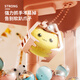 Huangen Children's Girls House jugando a la máquina de captura de pelota de juguete de 3-6 años Juego de juego en casa Regalo de cumpleaños Lindo conejo lindo Cum Cum Machine [20 Babies 10 bolas + Cable de carga]