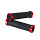 Permanent bicycle handlebar cover mountain bike universal handle aluminum alloy locking rubber handlebar anti-slip handlebar cover