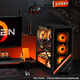 MSI AMD new product Ryzen 7 7800X3D/5060TI/5070 graphics card assembly computer e-sports game desktop host live broadcast design editing AI painting complete machine 7800X3D+5070丨Configuration 9