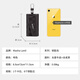 Mashalanti Schlüsselbeutel Herren Taille Hanging Schlüsselbund Mehrzweckauto Key Bag Card Bag Praxis Geburtstagsgeschenk für den Freund BROUND BRAUG