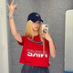 耐克（NIKE）女装夏季新款户外健身透气运动服圆领时尚百搭休闲服短袖t恤 HF6291-687 S