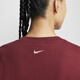Nike (Nike) Spirit Snake Welcome Series Women's Fashion Super Loose Sweatshirt Automn Oversize Style HV8462 677 Team Red XL