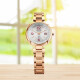 
CITIZEN xC series photodynamic energy powder-plated gold fashion business casual calendar women's watch for girlfriend EC1047-57A