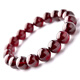Baoxinfanrui BOSFRU garnet bracelet collection grade large particle wine red beads loose bead bracelet for men and women to give to their girlfriends light luxury jewelry cultural toys Bead diameter is about 9mm