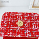 Skonwat nuevo bolso de princesa de moda Internet Celebración pequeña Mini versátil Crossbody Bols