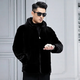 
Muqiantang mink coat men's coat short hair large size real mink coat men's fur hooded zipper Danish mink hooded 5XL Recommended weight 175Jin[Jin equals 0.5 kg]-185Jin[Jin equals 0.5 kg]