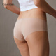 Calvin Klein Unterwäsche 24 Frühlings- und Sommer-Frauen mit zwei Padded CK markless Baumwollgekrönte Anti-Pinch-Hüft-Halbpolster-Unterwäsche für Frauen QP1049 Accessoires 6xy-Raum Schwarz/Fleischfarbe 2 xs