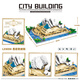 LEGO 2024 Новые строительные блоки 8-12-летних мальчиков в мире, создавая адские игрушки Эйфелевой башня Дали, знаменитость Эрхай-3884 Декоративный свет.