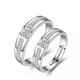 MZMZ platinum couple ring pt950 platinum pair of rings engagement diamond ring 520 Valentine's Day birthday gift for girlfriend light luxury model - single ring (note male/female)