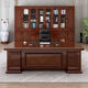 Einfacher Büroschreibtisch Chef President Desk Manager Schreibtisch Vorsitzender großer Schreibtisch Single Office Desk Stuhl Kombination Möbel 826 Version Straight Side 1,6m Single Tisch ohne Auxiliary Cabinet