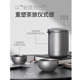 Touchmiss Pure Titanium Qingyue Travel Water Set Portable Double-layer Quick Cup Portable Outdoor Tea Making Camping Cup One Pot Three Cups (Master Cup + Color Tea Cup x2) + Tea Can