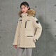 Tambor Down Jacke Männer und Frauen gleicher kurzer Pelzkragen Parker Dicked Thermal Jacket TF236579 Lost in englischer Sprache 175