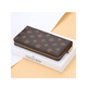 Kuqi Kangaroo Brand Women's Wallet 2025 Chinese Valentine's Day long wallet multi-functional zipper large capacity hand card holder all-in-one package N5566 brown collection priority delivery
