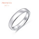 PROMESSA platinum ring Yuanchuang series plain ring couple ring 91567R 16 rings